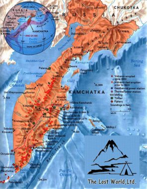 Kamchatka Map